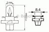 Освітлення щитка приладів 1987302235 BOSCH