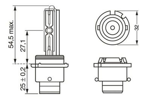 Ксенон 1987302910 BOSCH