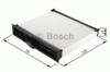 Фільтр, повітря у внутрішній простір 1987432161 BOSCH