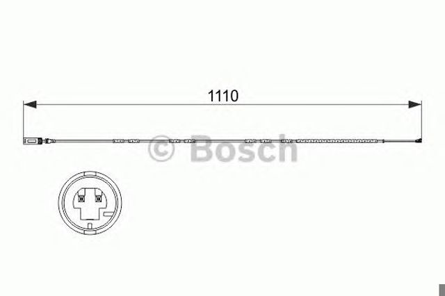 Bosch bmw датчик зносу гальмівних колодок e90 1 987 473 515