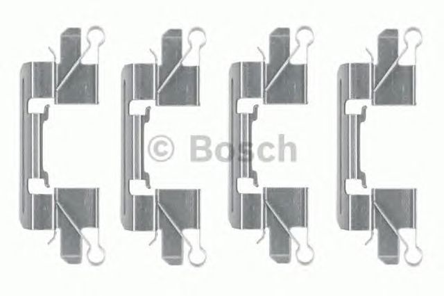 Bosch к-т пластин передніх гальмівних колодок l200, pajero, nissan navara 1 987 474 477