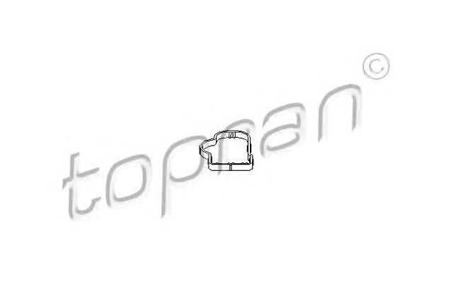 ® оригінал з пдв!  прокладка впускного колектора topran 207617. відправляємо сьогодні без передплати новою поштою! 207 617