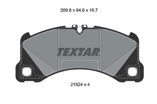 Дискові гальма 2152401 TEXTAR