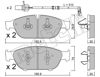 Колодки гальмівні передні, дискові 2209530K METELLI