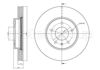 Гальмо дискове переднє 230894C METELLI