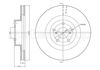 Диск переднього гальма 231132C METELLI