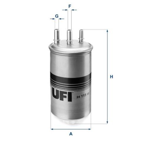 Фільтр палива 2411500 UFI