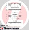 Колодки передні 250141831 ZIMMERMANN