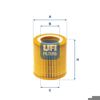 Фільтр масляний грубої очистки (повнопотоковий ф.) 2517100 UFI