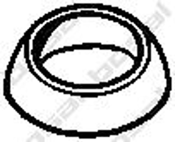 Кільце глушника toyota corolla 08-17 c-hr prius lexus (вир-во toyota) 256-180
