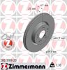 Гальмо дискове переднє 280318920 ZIMMERMANN