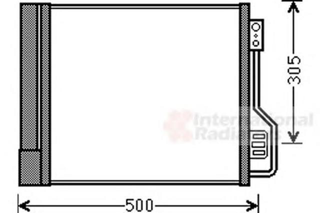 Конденсер 29005013 VAN WEZEL