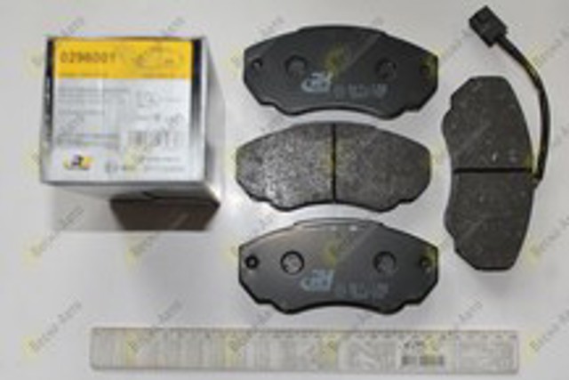 Гальмівні колодки дискові citroen - fiat - peugeot jumper/relay/ducato 10/ducato 11/ducato 14/ducat 2960.01