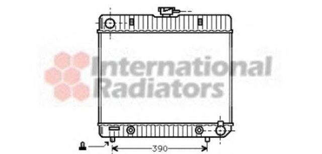 Радиатор, охлаждение двигателя 30002043