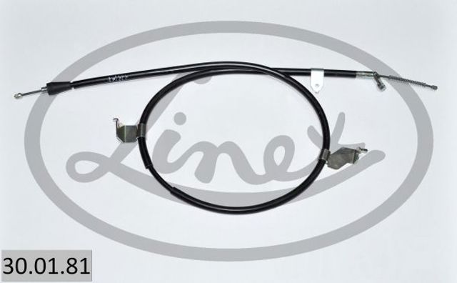Трос стоянкового гальма задній лівий 300181 LINEX