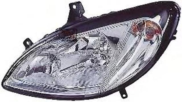 Права блок фара 3080962 VAN WEZEL