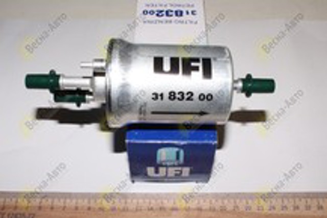 Фільтр паливний vag 1.0-2.0 99-09 (3 bar) (oe) (вир-во ufi) 31.832.00