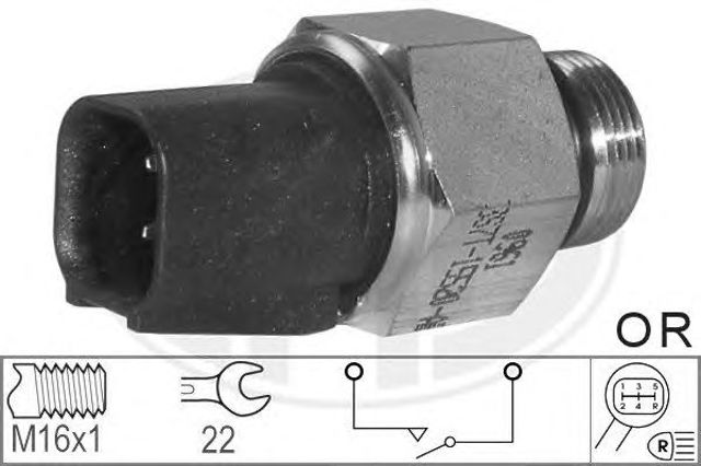 Датчик включення ліхтарів заднього ходу на ford kuga позашляховик (cbv) (03.08 - 10.12) 2.0 tdci txda 330580