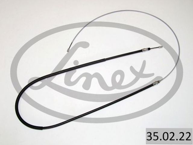 Трос ручного гальма задній, правий/лівий 350222 LINEX