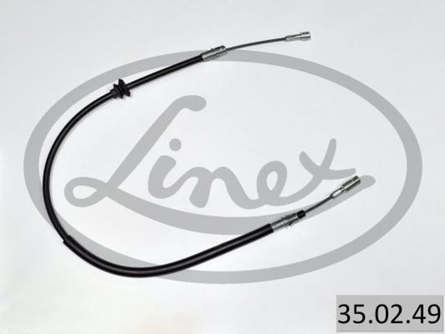 Трос стоянкового гальма передній 350249 LINEX