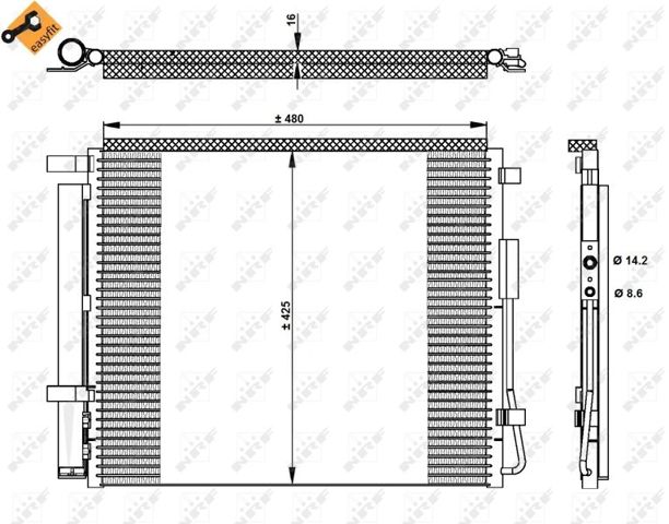 Конденсатор 350333 NRF