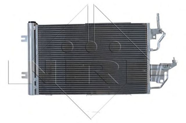 Радиатор кондиционера, opel vauxhall astra 04- 35633