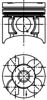 Поршня на 1 циліндр, STD 40392600 KOLBENSCHMIDT