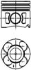 Поршень в комплекті на 1 циліндр, STD 40659600 KOLBENSCHMIDT