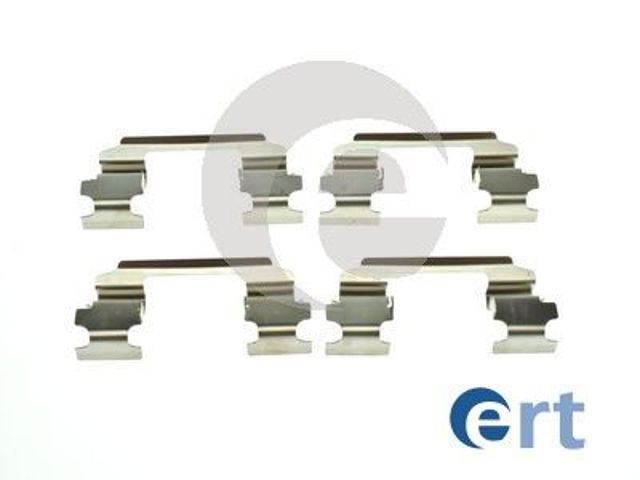 Комплект пружинок кріплення дискових колодок, передніх 420285 ERT
