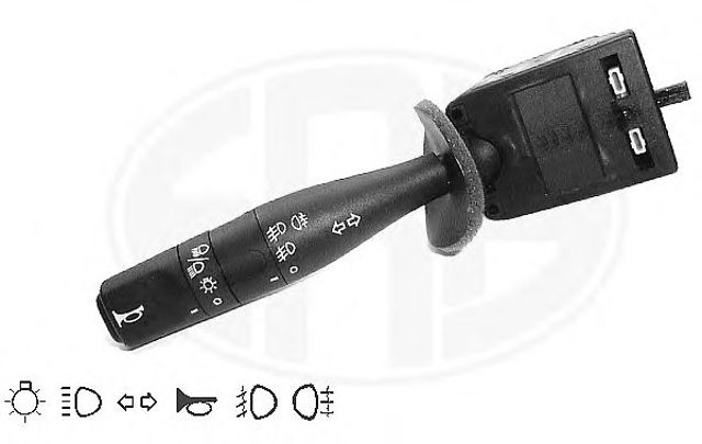 Перемикач поворотів з кнопкою сигналу  (протитуманні фари перід/зад)  scudo 95-07   partner 96-02 440179