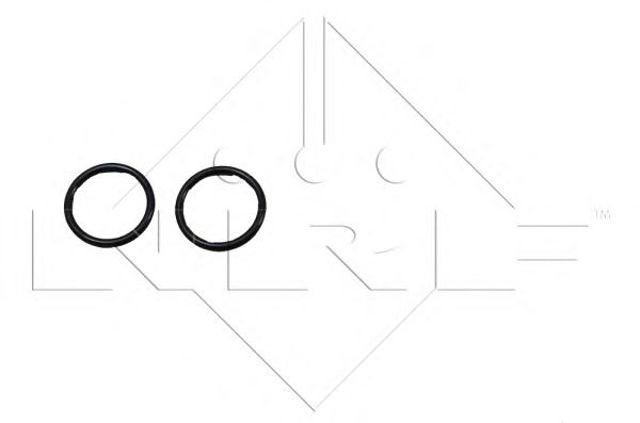 Радіатор охолодження 50540 NRF