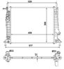 Радіатор 53028 NRF