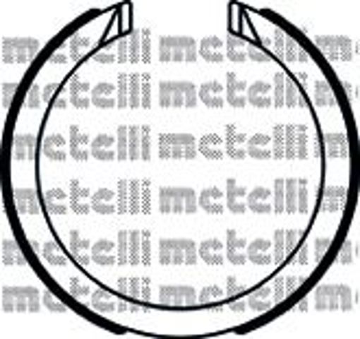 Гальмівні колодки ручника 530491 METELLI