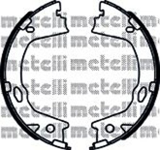 Колодки ручника / стоянкового гальма 530499 METELLI