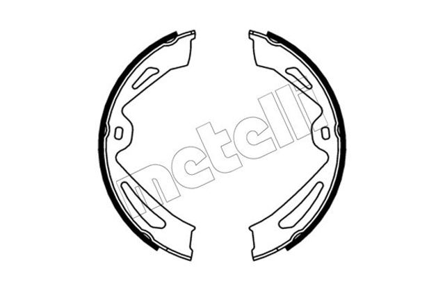 Колодки ручника / стоянкового гальма 530726 METELLI