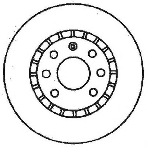 Тормозной диск 561488JC