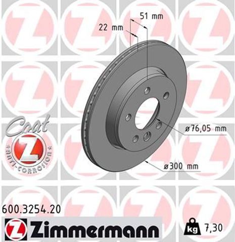 Дискові гальма 600325420 ZIMMERMANN
