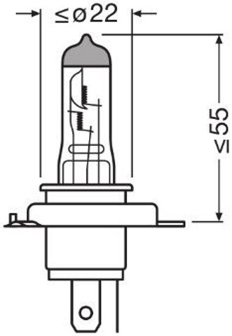 Лампочка галогенна 64193CBN OSRAM