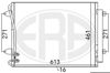Радіатор кондиціонера 667108 ERA