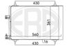 Радіатор охолодження кондиціонера 667132 ERA