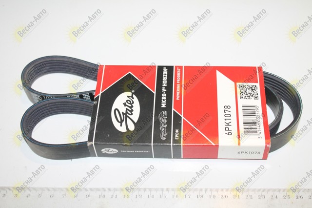 Привід допоміжних агрегатів 6PK1078 GATES