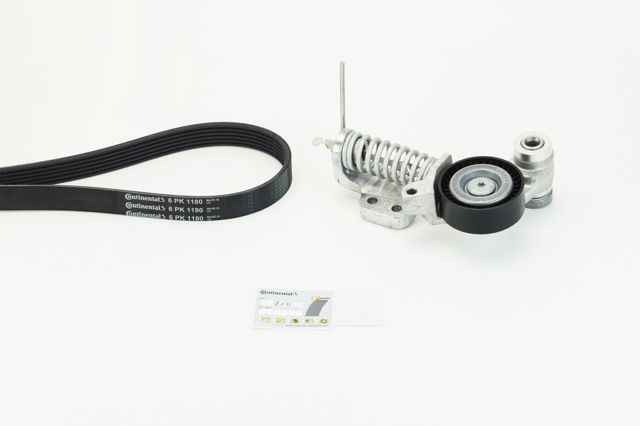 Ремінь приводний, агрегатів, комплект 6PK1180K5 CONTINENTAL