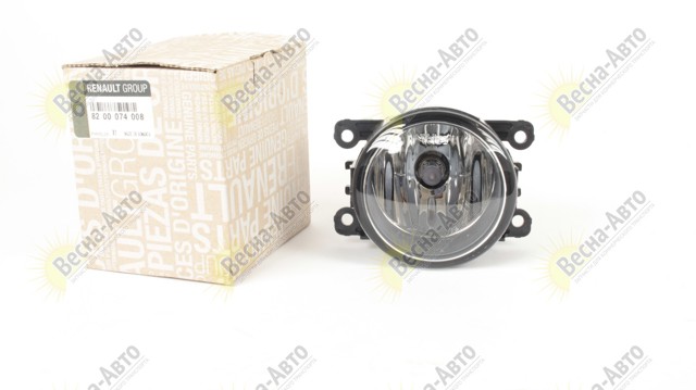 Фара протитуманна, ліва/права 8200074008 RENAULT
