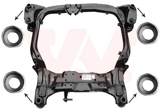 Передня балка 8207690 VAN WEZEL