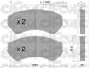 Колодки гальмівні передні, дискові 8227091 CIFAM
