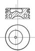 Поршень в комплекті на 1 циліндр, STD 8710700010 NURAL