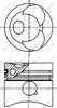 Поршень в комплекті на 1 циліндр, 3-й ремонт (+0,60) 8717670800 NURAL