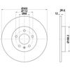 Диск гальмівний задній 8DD355113931 HELLA