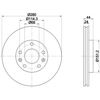 Гальмо дискове переднє 8DD355116151 HELLA