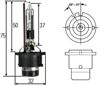 Лампочка ксеноновая 8GS007001151 HELLA